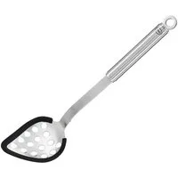 RÖSLE Kochlöffel Rundgriff Multifunktionslöffel Silikon 34 cm, Rundgriff Multifunktionslöffel Silikon