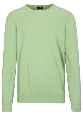 COMMANDER Finest Clothing - Rdh.-Pullover, 1/1 Arm lime ice mel. - Gr. - XL