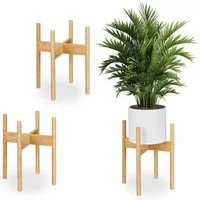 relaxdays Blumenständer Pflanzenständer im 3er Set (3er Set, 3 St), XL