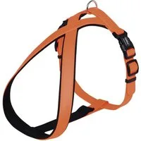 Nobby Hunde-Geschirr Nobby Komfort Geschirr "Cover" neon-orange Bauch: 30-40cm