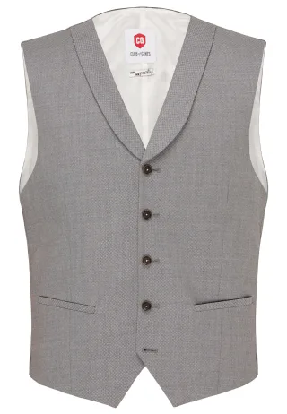 CG Philipp Weste grau hell - Gr. - 102