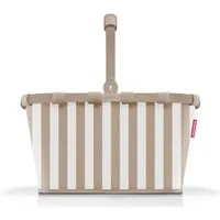 REISENTHEL® Einkaufskorb carrybag summerstripes coffee