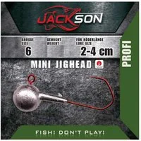 Jackson Fishing Jighaken, Jackson VMC Mini Jighead Größe 6 8g 5 Stk. Jigkopf Jighaken