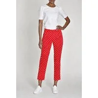 ROBELL Stretch-Hose BELLA Bengaline Punkte Print ein echter Hingucker !!! Punkte Print ° ° °