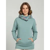 Ragwear Sweatshirt ANGELLIKA FLOWERS O mit Kapuze