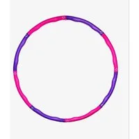 Luna24 simply great ideas... Hula-Hoop-Reifen Fitnessreifen Hula, zerlegbar, Ø 95 cm, 890 Gramm, I lila/pink, Zerlegbar