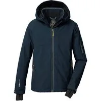Killtec Skijacke KSW 202 BYS SKI JCKT Wasserdichte Kinder-Skijacke mit verstellbarer Kapuze und Schneefang