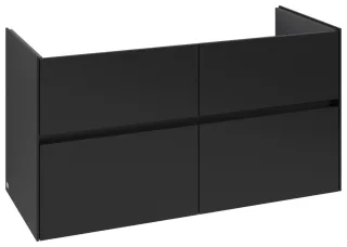 Villeroy & Boch Waschtischunterschrank Collaro 1161x610x480mm 4 Ausz. Waschbecken mittig Volcano B C14600VL