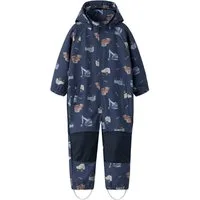 Name It Overall NMMALFA08 SOFTSHELL SUIT AOP 1FO NOOS mit dekorativen und reflektierenden Details