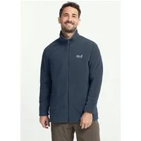 Jack Wolfskin Fleecejacke TAUNUS 100 FZ M mit Reißverschluss, winddicht, windabweisend, atmungsaktiv, wärmend