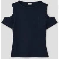 s.Oliver Kurzarmshirt T-Shirt T-Shirt mit Cut-outs