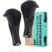 AARON Fahrradlenkergriff Ergonomic Fahrradgriffe mit Gel-Dämpfung, Lenkergriffe für Fahrrad