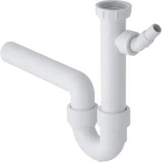 Geberit Spültisch-Ablauf G1 1/2x40 mm weiß in PP Objektmodell für ein Becken 152713111