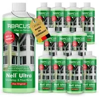 ABACUS Nell Ultra Algenentferner, Grünbelagentferner, Flechtenentferner Grünbelagentferner (Bekannt aus QVC, [- Ergiebiges Konzentrat Selbsttätig mit Langzeitsschutz)
