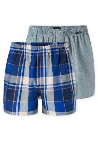 SCHIESSER - 2Pack Boxershorts sortiert 2 - Gr. - 7