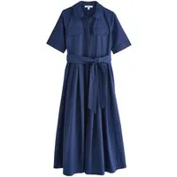 LAURA ASHLEY Druckkleid Laura Ashley Hemdkleid mit geometrischem Print (1-tlg)