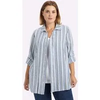 Sheego Klassische Bluse Langarm-Bluse Langarm