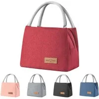 Agger Kühltasche Lunchtasche Isolierte Lunchbox Bag, Wasserdicht Vespertasche, Kühltasche Herren Damen,Tragbar wasserdichtes Lunch Tasche
