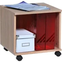 VOGL Möbelfabrik Rollcontainer Barrie, Bürocontainer, Nachtschrank, (1 St), Ausführungen mit/ohne Schubladen, Höhe 41 cm, Made in Germany