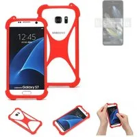 K-S-Trade Handyhülle für Blackview Wave 8, Handy-Hülle Schutz-Hülle Bumper Silikon Schutz Hülle Cover Case