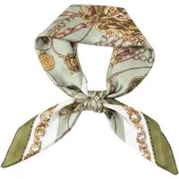 LK Trend & Style Modetuch Schal 70×70 cm, Polyester, Seidenoptik, Seidenoptik, leicht, weich und fließend