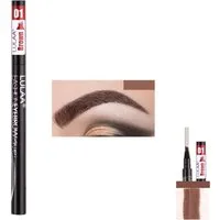 P-Beauty Cosmetic Accessories Augenbrauen-Stift 3D Tattoo Augenbrauen Stift Microblading 24H Wasserfest in 4 Farben, Nicht an Tieren getestet, Reisegröße, Ohne Duft, Hypoallergen