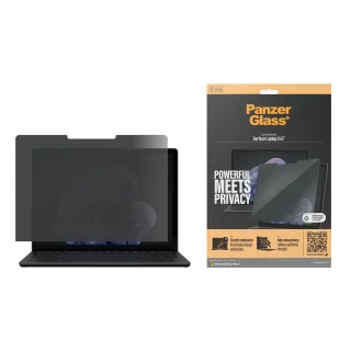 PanzerGlass ® Privacy Displayschutz Microsoft Surface Laptop 13.5" | 6 | 5 | p6253 | Klare Bildschirmschutzfo