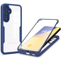 Tec-Expert Handyhülle 360 Grad Hülle für Samsung Galaxy A55 5G 6.6 Zoll, 6.6, Rundum Schutz Cover Case Hülle robust