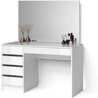 Livinity® Schminktisch Imola, Weiß, 120 cm (2-St)