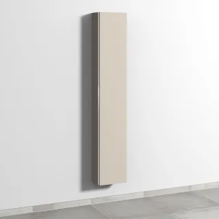 Sanipa 3way Hochschrank mit 1 Tür, Kaschmir-Matt BP1611U