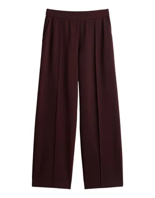 Opus - Wide Jogpants - Melane Chill rot - Gr. - 42