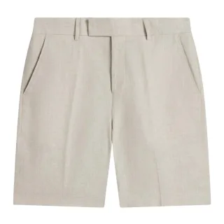 Ted Baker Kelley's Stretch-leinen-shorts Aus Stein