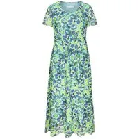 bianca Druckkleid ADRINA in coolem Allover-Dessin in Trendfarben
