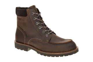 Ecco 535304 CHARLESTOWN WP/WL BOOT - MEN`s Winterstiefelette braun Waterproof