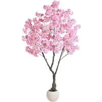 Kunstbaum Künstlicher Kirschblütenbaum für Zuhause Indoor Outdoor Veranda, GarveeMore