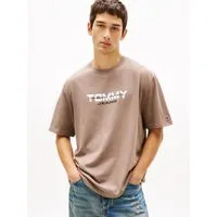 Tommy Jeans T-Shirt TJM 90S BLOCK Relaxed fit mit Rundhalsausschnitt