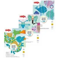 Haba Bastelkartonpapier Sachenmacher - Abenteuer & Action - ab 5, Kreativset, Bastelkoffer, DIY Bastelkit