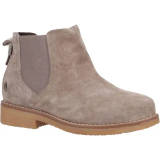 Hush Puppies Maddy Wide Wildleder Damen Grau Stiefel