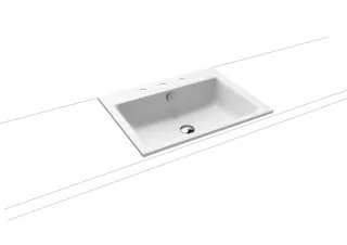 Kaldewei Einbauwaschtisch PURO Mod.3151, 900106033711