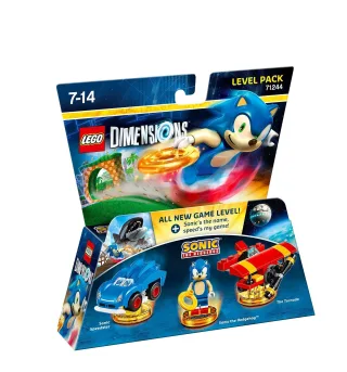 Lego Dimensions 71244 - Level Pack: Sonic The Hedgehog [Sonic Speedster & Sonic the Hedgehog & The Tornado]