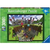 Ravensburger Puzzle Minecraft Cutaway, 300 Puzzleteile, Made in Germany