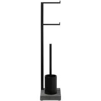 blomus Toilettenpapierhalter Blomus Toilettenbutler Menoto, Toilettenrollenhalter, Edelstahl, PolyS