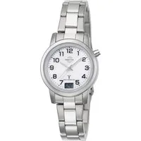 MASTER TIME Funkuhr Basic MTLA-10301-12M, Armbanduhr, Quarzuhr, Damenuhr, Datum, Edelstahlarmband