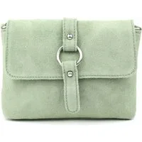 ITALYSHOP24 Schultertasche Made in Italy Damen Leder Tasche Umhängetasche Handtasche CrossOver, Schultertasche CrossBody Wildleder Abendtasche Echtleder Messenger