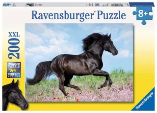Ravensburger 12803 - Schwarzer Hengst (200 Teile)