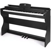 MUSTAR Digitalpiano E-Piano mit 88 Tasten, Ständer, 3 Pedalen, 2 Kopfhöreranschlüssen (1-St), für Anfänger, LCD-Bildschirm,2x20W Lautsprecher, USB/MIDI