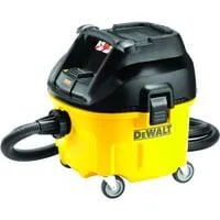 DWV901L-QS, Nass-/Trockensauger gelb/schwarz, L-Klasse Industrie Nass- und Trockensauger 30 Liter