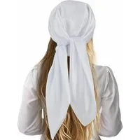 Oemmn Seidentuch quadratisch einfarbig 90x90cm Nickituch, Bandana-Schal