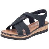 Rieker Rieker - Sandaletten - Schwarz Sandalette