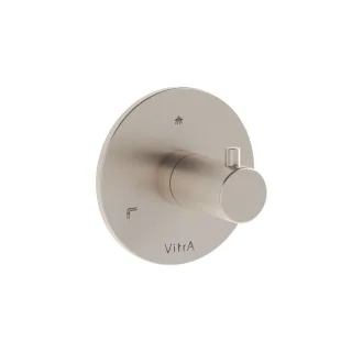 VitrA Origin 3-Wege-Umsteller Fertigmontageset Unterputzmontage Nickel gebürstet,A4285934 A4285934